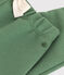 Babies' jogging bottoms in plain cotton PALMERAIE green