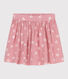 Children's floral cotton skirt