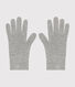 Children's knitted gloves