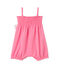 Combinaison courte bébé fille Petal pink