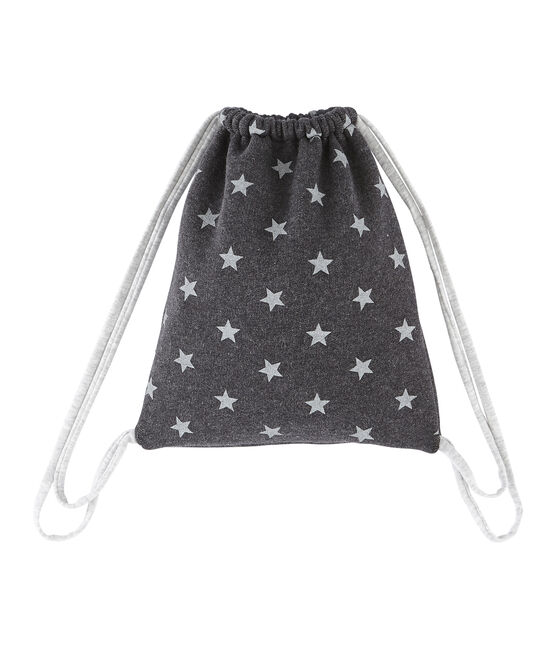 Baby boy's print bag CITY black/GRIS grey