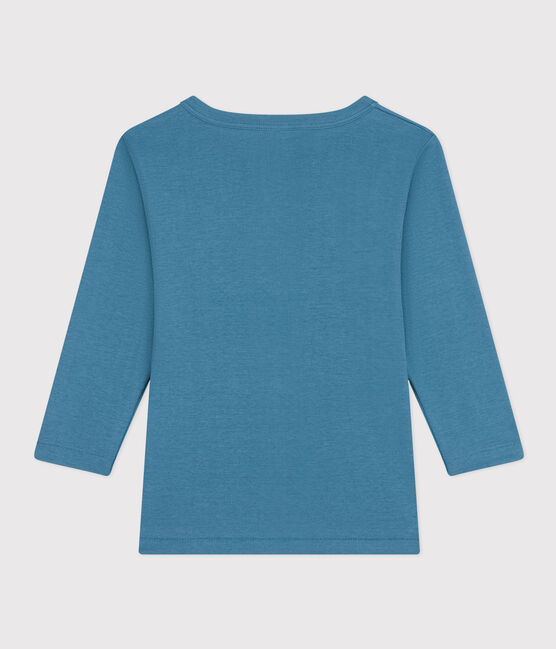 Long-sleeved cotton T-Shirt POLOCHON blue