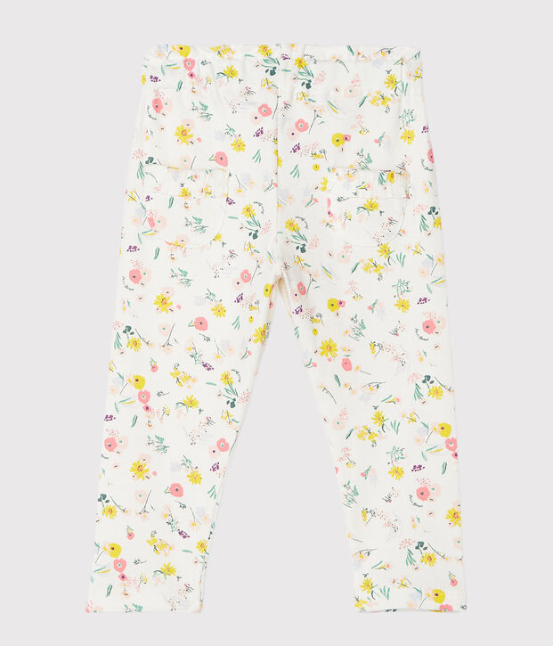 Baby Girls' Print Trousers white/multicolor