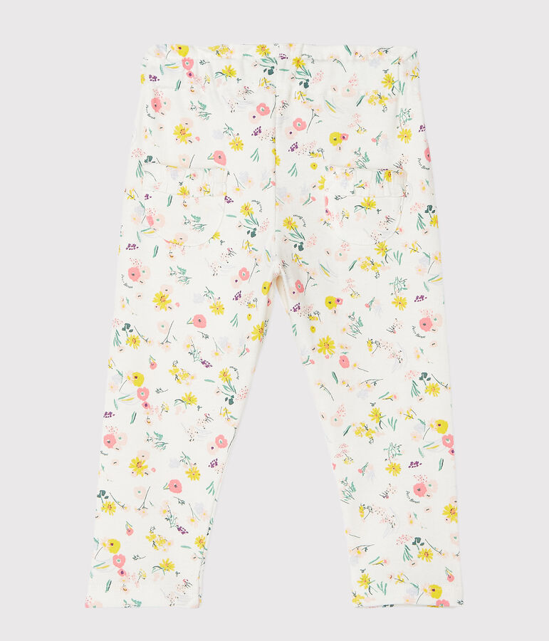 Baby Girls' Print Trousers white/multicolor