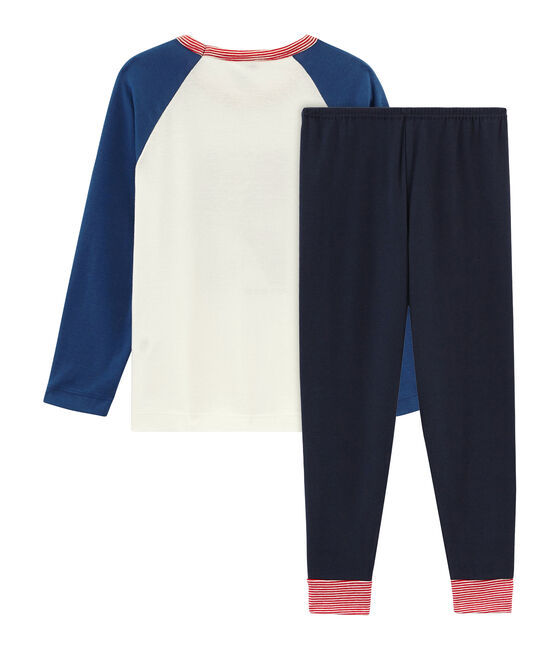 Boys' Pyjamas SMOKING blue/MULTICO white
