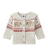 Baby's unisex knitted cardigan