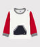 Baby boy's colourblock t-shirt white/red