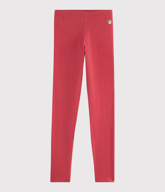 Girls' Jersey Leggings POPPY pink