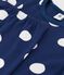 Unisex Spotted Organic Cotton Pyjamas MEDIEVAL blue/MARSHMALLOW white