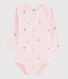 Baby Girls' Long-Sleeved Bodysuit