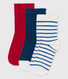 Girls' Socks - 3-Pack