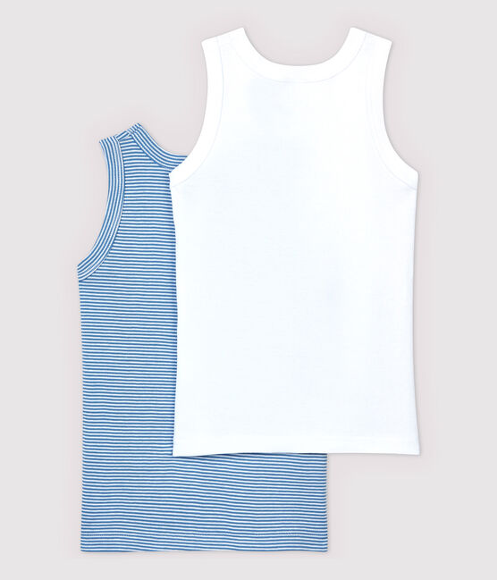Boys' Organic Cotton Vests - 2-Pack variante 1