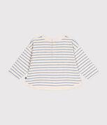Ecru/blue