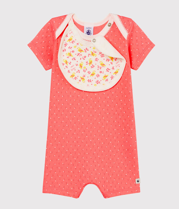 Baby Girls' Shortie pink/white