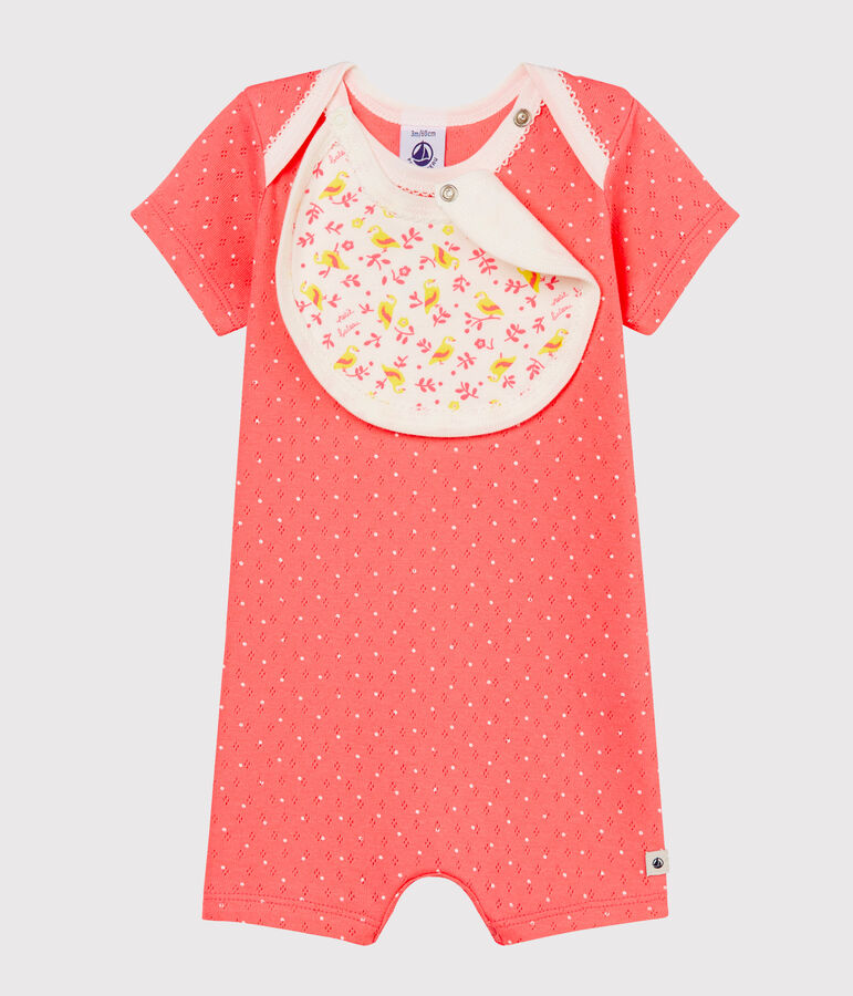 Baby Girls' Shortie pink/white
