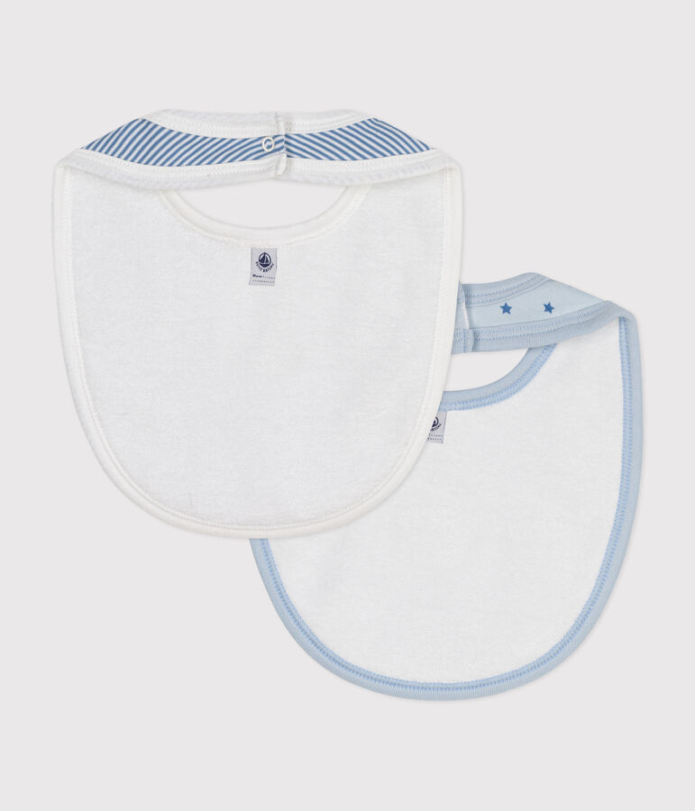 Babies' cotton bibs - 2-Pack multicolor