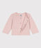 Babies' Plain Tube Knit Cardigan SALINE pink
