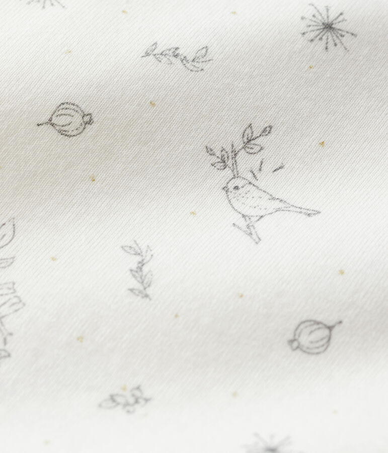 Baby Girls' Bird Print Bodysuit white/multicolor