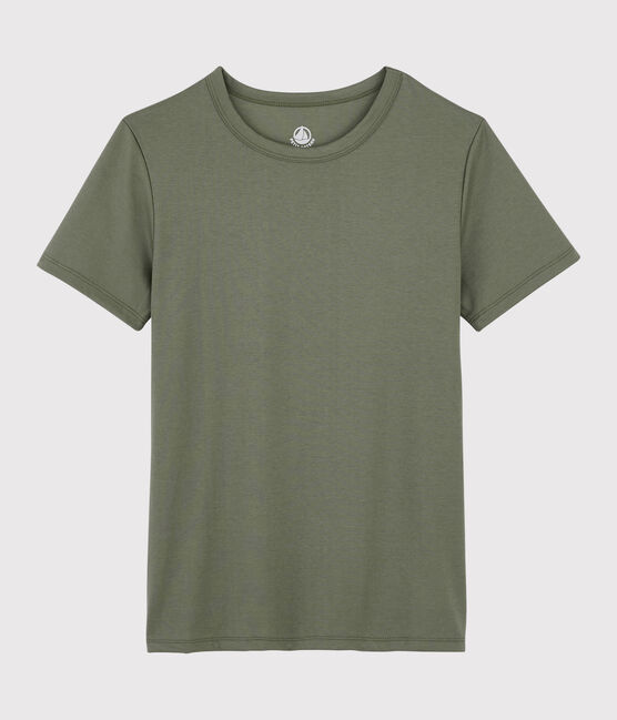 Women's Sea Island cotton T-shirt LITOP brown