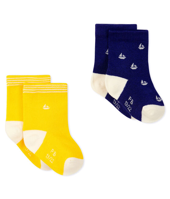 Set of 2 pairs of socks for baby boys TOUAREG