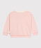 Girls' tube knit sweatshirt AVALANCHE pink/ROSELINE