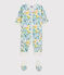 Baby Girls' Floral Fleece Nightwear Set MARSHMALLOW white/MULTICO white