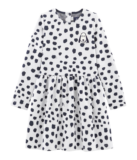 Dress Jean Jullien MARSHMALLOW white/DOTTIES