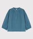Girls' Cotton Gauze Blouse