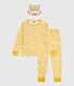 Children's leopard print cotton fancy dress pyjamas