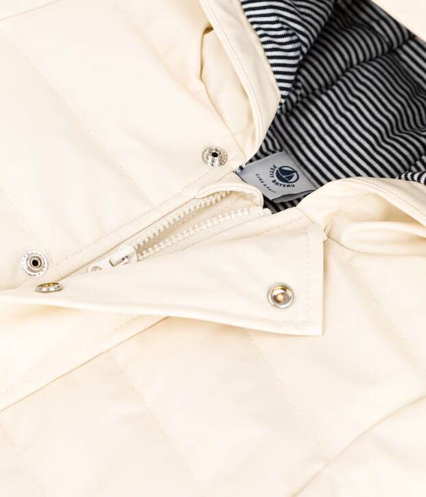 Babies' Recycled Parka Ecru