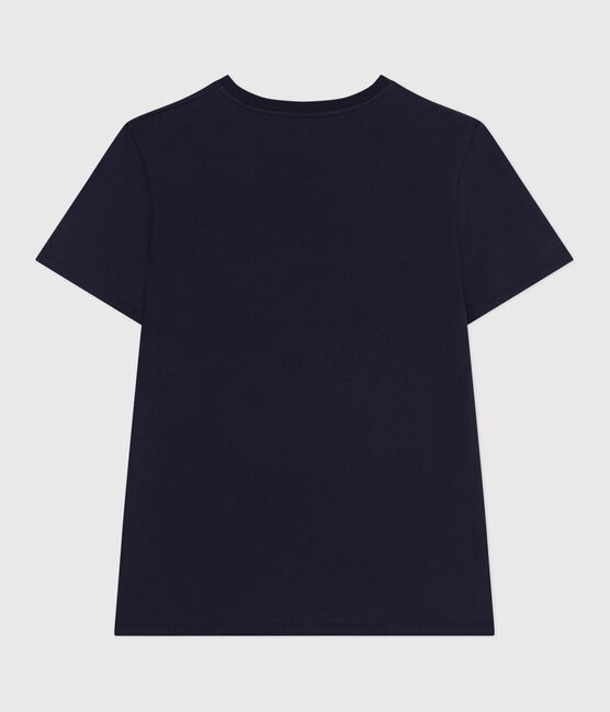 Women's The Straight cotton T-Shirt SMOKING blue
