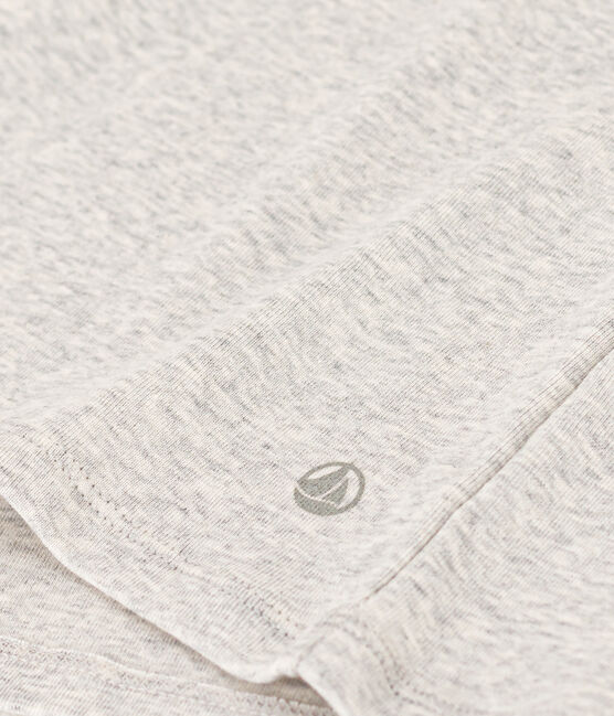 Women's Iconic Cotton Round Neck T-Shirt BELUGA CHINE grey