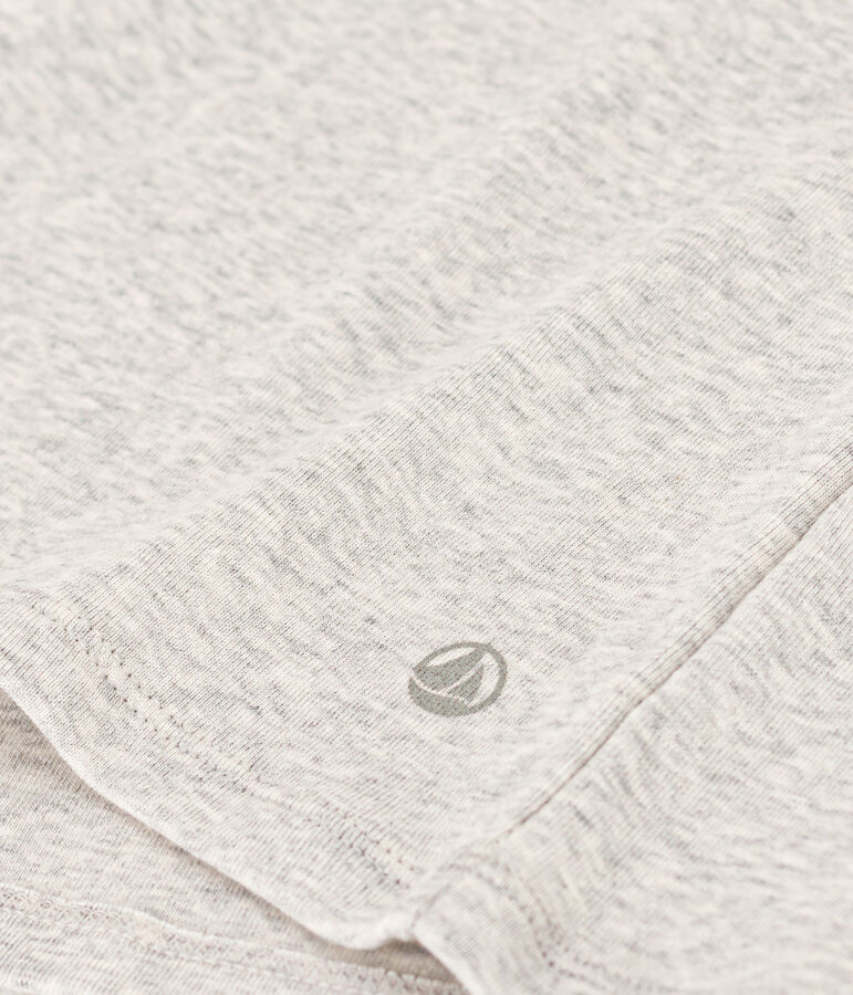 Women's Iconic Cotton Round Neck T-Shirt grey