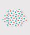 Babies' long-sleeved star-print cotton T-shirt Ecru/multicolor
