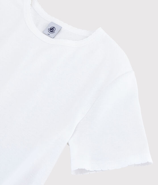 Women's Iconic Round Neck T-Shirt ECUME white