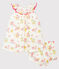 Baby Girls' Print Dress and Bloomers MARSHMALLOW white/MULTICO white