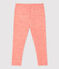 Babies' Wool/Cotton Leggings OURSIN orange/MARSHMALLOW white
