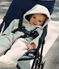 Babies' sherpa snowsuit AVALANCHE Ecru