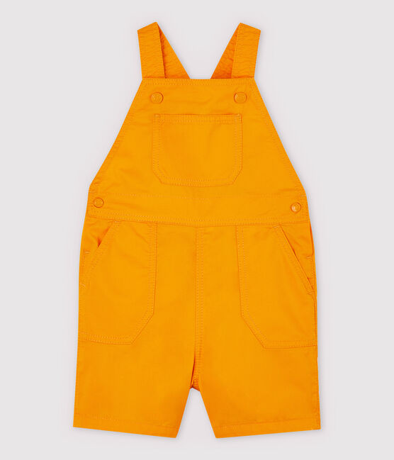Baby Boys' Fancy Serge Dungaree Shorts TEHONI yellow