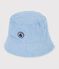 Children's denim sun hat blue