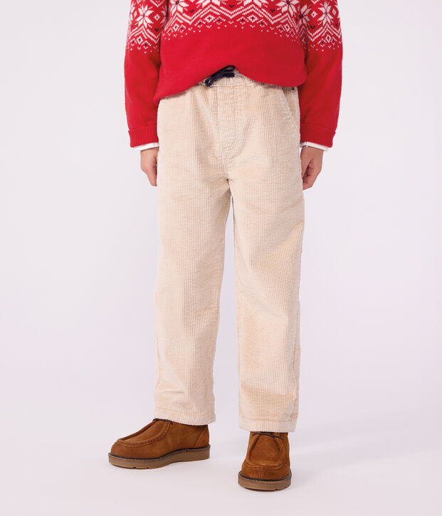 Children's straight corduroy trousers GESSO