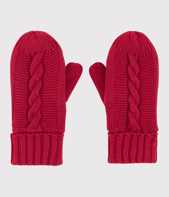 Unisex Children's Mittens TERKUIT red