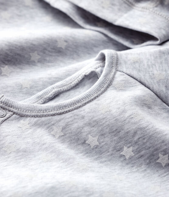 Babies' Marled Grey Organic Cotton Newborn Gift Set variante 1