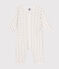 Babies' Footless Cotton Pyjamas MARSHMALLOW blue/INCOGNITO
