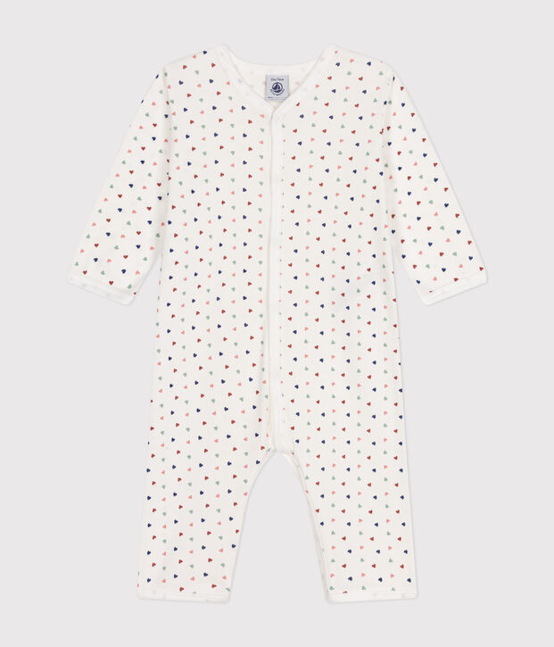 Babies' Footless Cotton Pyjamas blue/blue