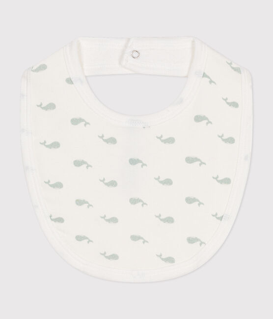 Babies' bib MARSHMALLOW white/HERBIER