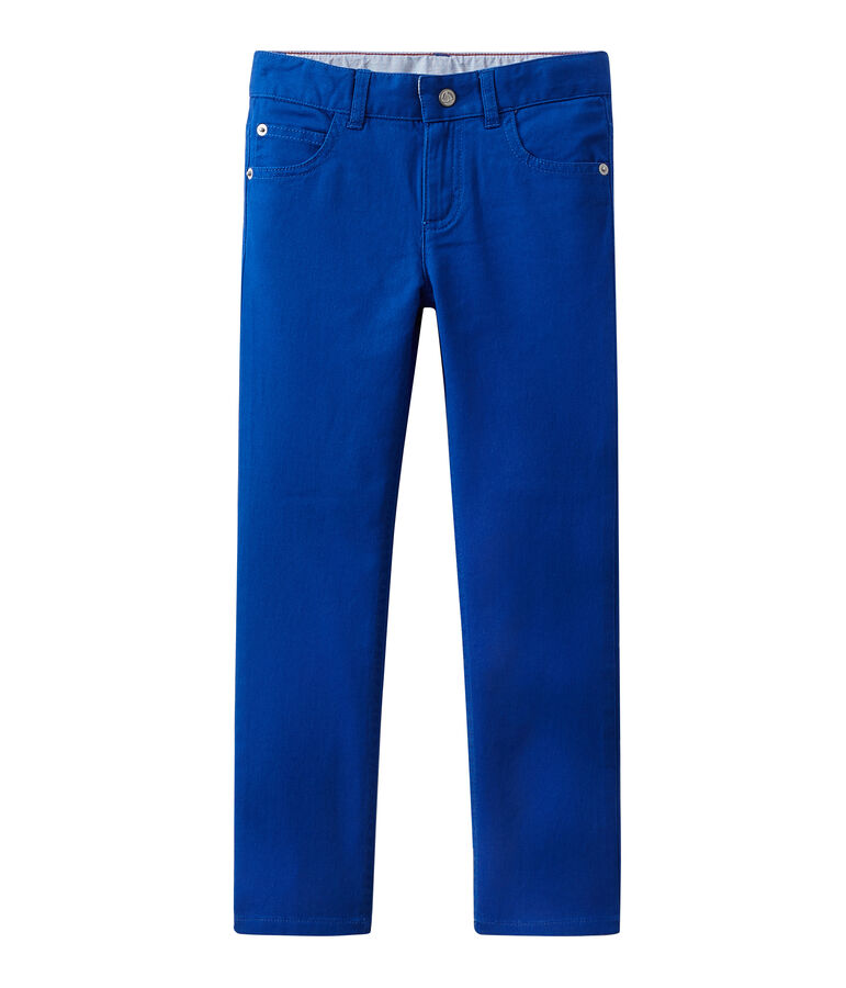 Boy coloured denim trousers PERSE blue