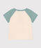 Babies' short-sleeved fine jersey T-shirt AVALANCHE /PAUL