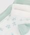 Little girls' flower-print cotton socks - 2-Pack variante 1