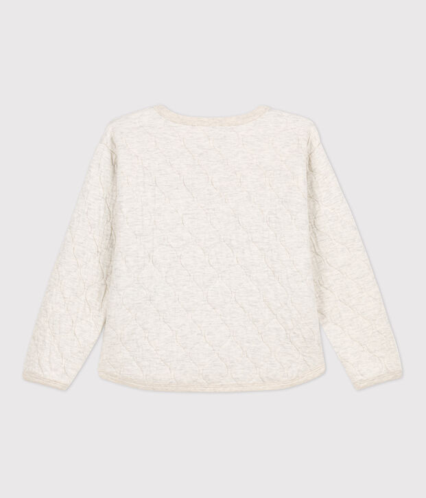 Girls' Tube Knit Cardigan MONTELIMAR CHINE